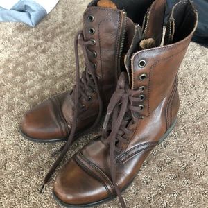 Steve Madden Troopa Combat Boots